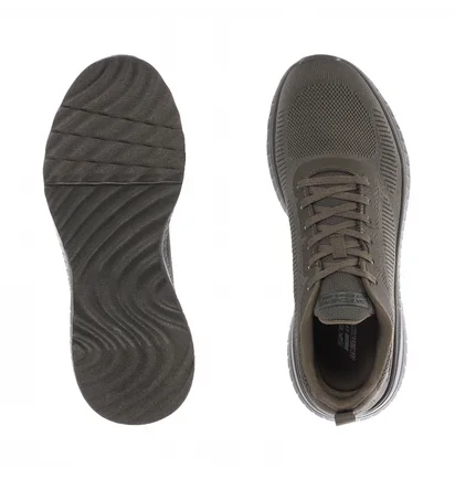 Кросівки чоловічі Skechers Bobs Squad Chaos Prism Bold Olive 118000-OLV
