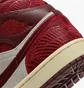 Кроссовки женские Air Jordan 1 Mid Se Tiki Leaf Bordo/White DZ2820-601