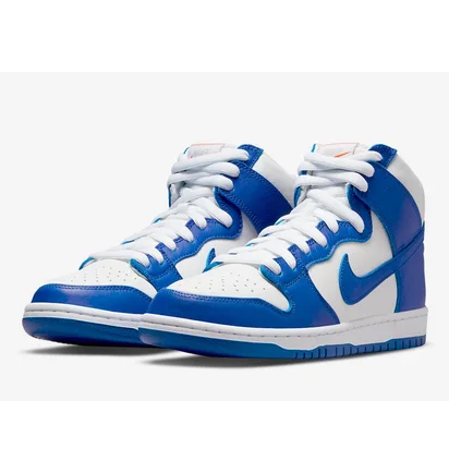 Кроссовки унисекс Nike Dunk High Pro White/Blue Dh7149-400