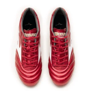 Бутсы унисекс Mizuno Morelia Ii Elite Fg Red P1GA250460