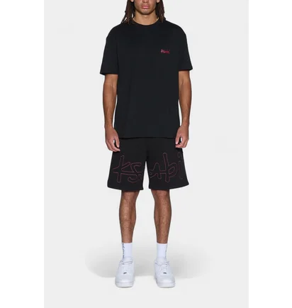 Футболка мужская Ksubi All Day Biggie Ss Tee Bred Black MFA25TE005-BLK