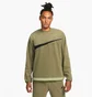 Свитшот мужской Nike Nk Club+ Flc Crew Green Dq4894-222
