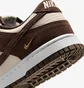 Кроссовки женские Nike Dunk Low Orewood Mini Swoosh Brown/White IO4244-102