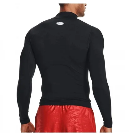 Лонгслив мужской Under Armour Heatgear Mock Long Sleeve Training Top Black 1369606-001