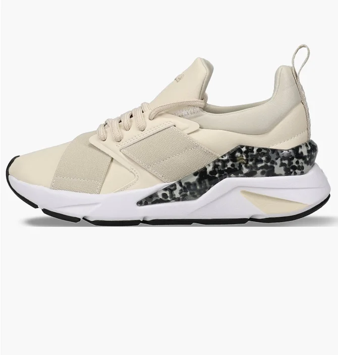 Кросівки жіночі Puma Muse X5 Leo Lace Up Sneakers Beige 384100-02
