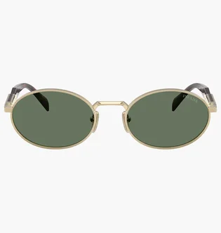 Солнцезащитные очки женские PRADA Green/Gold PR-65ZS-ZVN70L-55