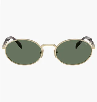 Сонцезахисні окуляри жіночі PRADA Green/Gold PR-65ZS-ZVN70L-55