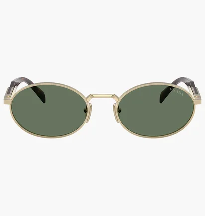 Сонцезахисні окуляри жіночі PRADA Green/Gold PR-65ZS-ZVN70L-55