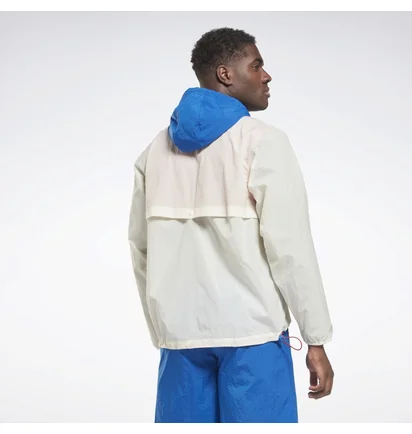 Худи мужское Reebok Lightweight Woven Anorak Jacket Beige HG8904