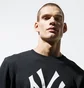 Свитшот мужской NEW ERA Mlb Nyy Blk New York Yankees Blk Black 11863705