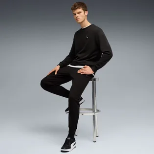 Спортивный костюм мужской Puma Ess Elevated Crew Fleece Black 688178-01
