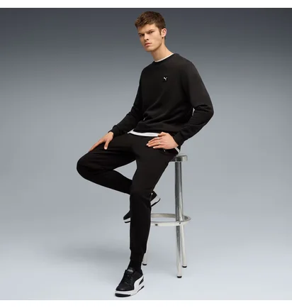 Спортивный костюм мужской Puma Ess Elevated Crew Fleece Black 688178-01