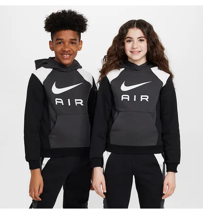 Спортивный костюм детский Nike Air Po Black FZ4955-060__FZ5004-010