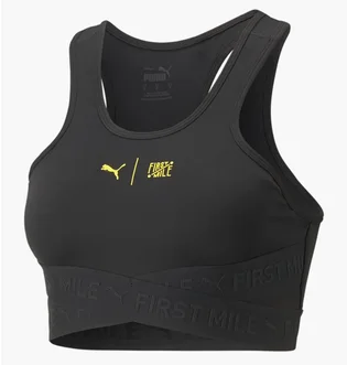 Топ женский Puma First Mile High Impact Bra Black 523210-01