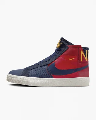 Кроссовки унисекс Nike Sb Zoom Blazer Mid Premium Blue FD5113-600