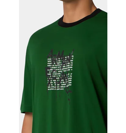 Футболка мужская Armani Exchange Green XM001450-AF10358-M7096