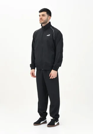 Спортивный костюм мужской Puma Tracksuit With Woven Piping Black 684849-01