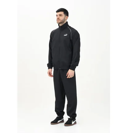 Спортивный костюм мужской Puma Tracksuit With Woven Piping Black 684849-01