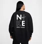 Світшот жіночий Nike Nsw Flc Os Crew Gls Black HM4318-010