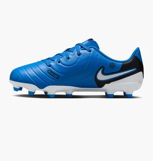 Бутсы детские Nike Tiempo Jr Tie Legend 10 Club Fg/Mg Blue DV4352-400