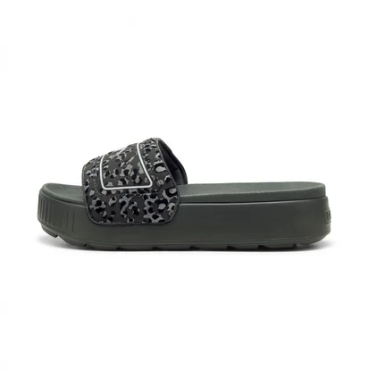 Тапочки женские Puma Karmen Slide Wns I Am The Drama Green 395401-02