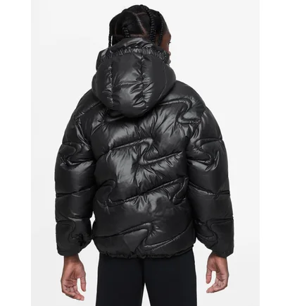 Пуховик дитячий Nike K Nsw Tf Rpl Hgh Snfl Jkt Aoq Black FD2841-010
