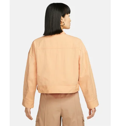 Куртка жіноча Nike W Nsw Essntl Wvn Jkt Field Peach DM6243-851