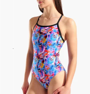 Купальник жіночий Arena Memories Swimsuit Lightdrop Ba Multi 010177-950