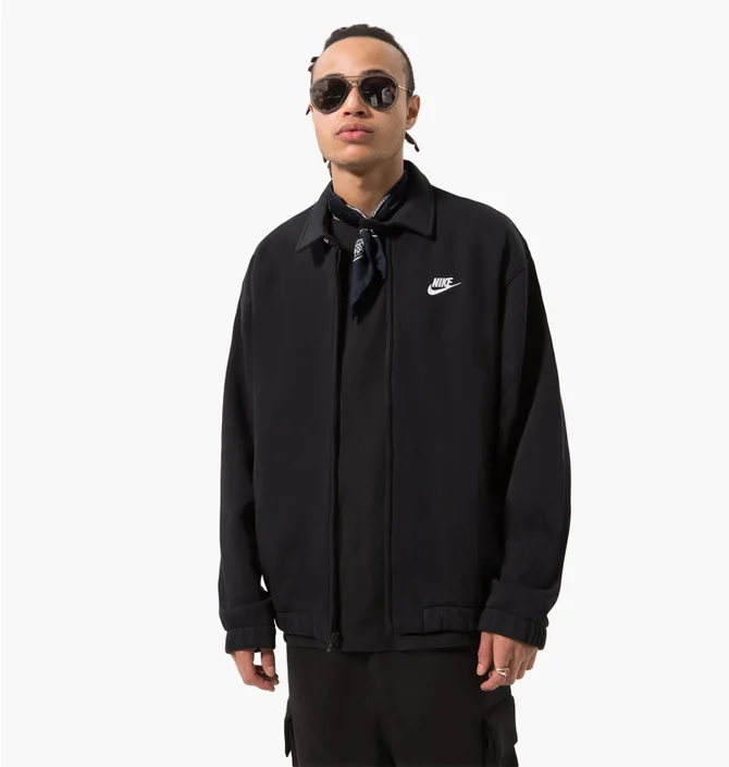 Куртка чоловіча Nike Club Bb Harrington Jkt Black DX0539-010