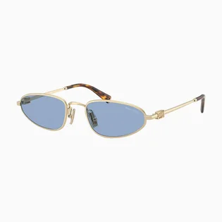 Сонцезахисні окуляри жіночі MIU MIU Light Blue/Gold A52S-ZVN60O-52
