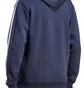 Худи мужское Adidas Hooded Sweatshirt Sportswear Essentials Fleece 3-Stripes Blue IJ6473