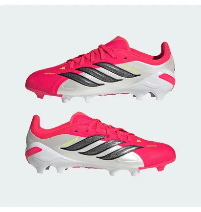 Бутсы детские Adidas Predator Elite White/Red JR7859