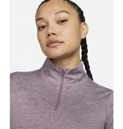 Кофта женская Nike Dri-Fit Swift Element Uv 1/4-Zip Running Top Violet FB4316-536