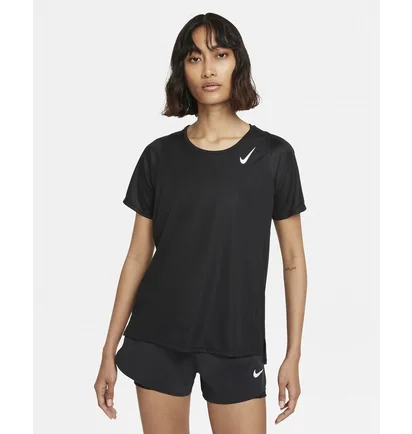Футболка женская Nike Dri-Fit Race Czarna Black DD5927-010