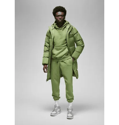Спортивный костюм мужской Air Jordan Wordmark Fleece Green FJ1966-340__FJ0696-340