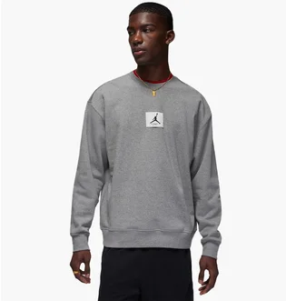 Свитшот мужской Air Jordan Ess Stmt Flc Crew Grey FB6932-091