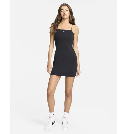 Плаття жіноче Nike Sportswear Chill Knit Tight Mini-Rib Cami Dress Black FN4157-010