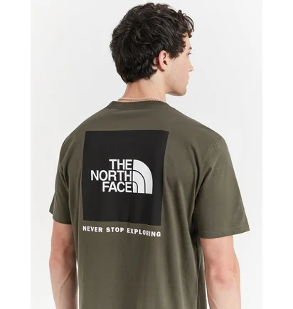 Футболка мужская The North Face Short Sleeve Box Nse Olive NF0A812HBQW