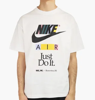 Футболка мужская Nike Nsw Tee M90 New Dna Hbr White FB9778-100