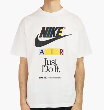Футболка мужская Nike Nsw Tee M90 New Dna Hbr White FB9778-100