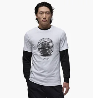 Футболка чоловіча Air Jordan T-Shirt White FZ1993-100