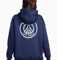 Худи женское Nike Psg Wnsw Phnx Flc Os Po Hdy Gx Blue FQ3253-410