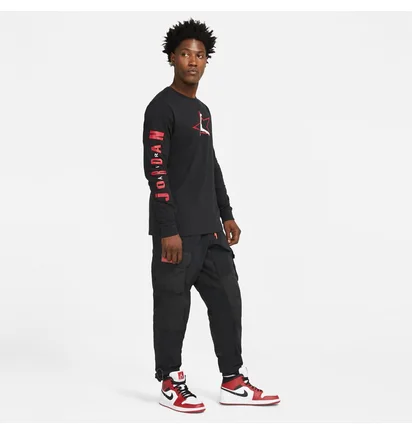 Лонгслив мужской Air Jordan Aj6 Graphic Long Sleeve Men’S T-Shirt Black DD5231-010