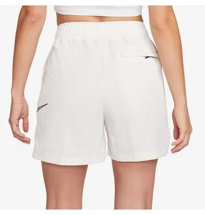 Шорты женские Nike Sportswear Swoosh Woven Easy Shorts White Dm6752-030