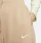 Штани жіночі Nike Sportswear Phoenix Fleece Wide Beige Dq5615-200