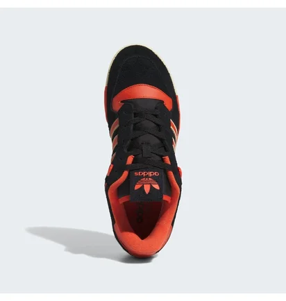 Кроссовки мужские Adidas Rivalry 86 Low Shoes Black/Orange IF6264