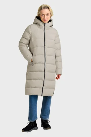 Пуховик женский Jack Wolfskin Frozen Palace Beige 1204133A-0056