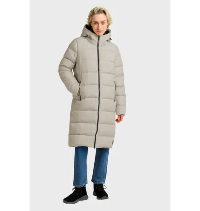 Пуховик жіночий Jack Wolfskin Frozen Palace Beige 1204133A-0056