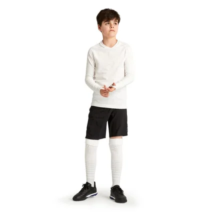Лонгслів дитячий Kipsta Keepdry White 8641693