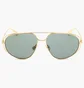Сонцезахисні окуляри жіночі BOTTEGA VENETA Green/Gold BV1344S-001-61